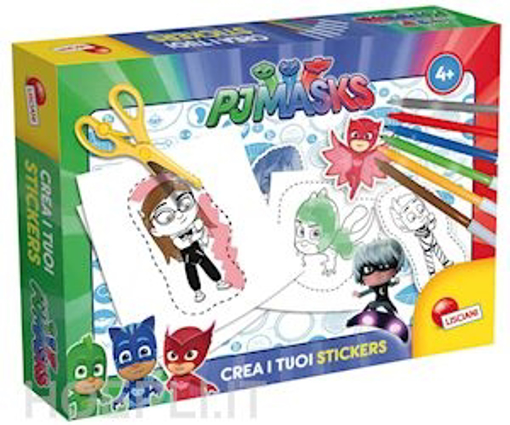 Immagine di CREA I TUOI STICKERS PJ MASKS LISCIANI